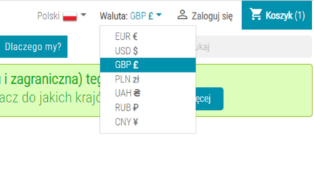 Jak ustawić własną kolejność walut w PrestaShop 1.7.8